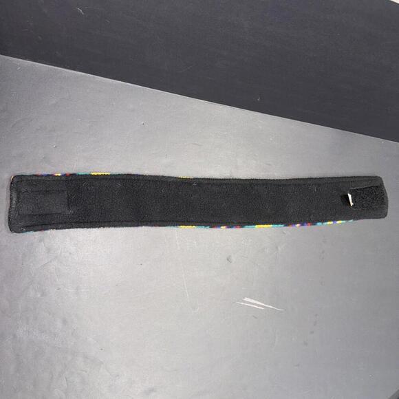 HOSS ROGERS Happy Dog Lips Folk Art Headband Taos Aztec Spiral Rare USA MADE - Picture 4 of 9